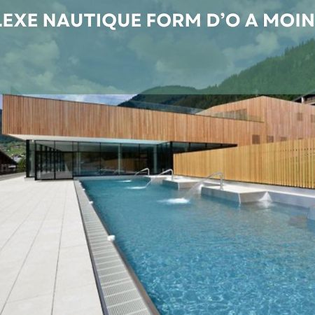 Chalet Les 4 Saisons - Ski, Parking Et Jardin Abondance Eksteriør billede