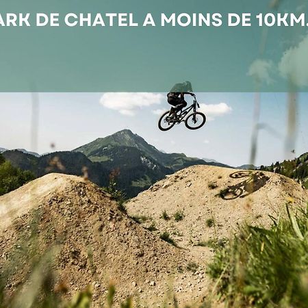 Chalet Les 4 Saisons - Ski, Parking Et Jardin Abondance Eksteriør billede