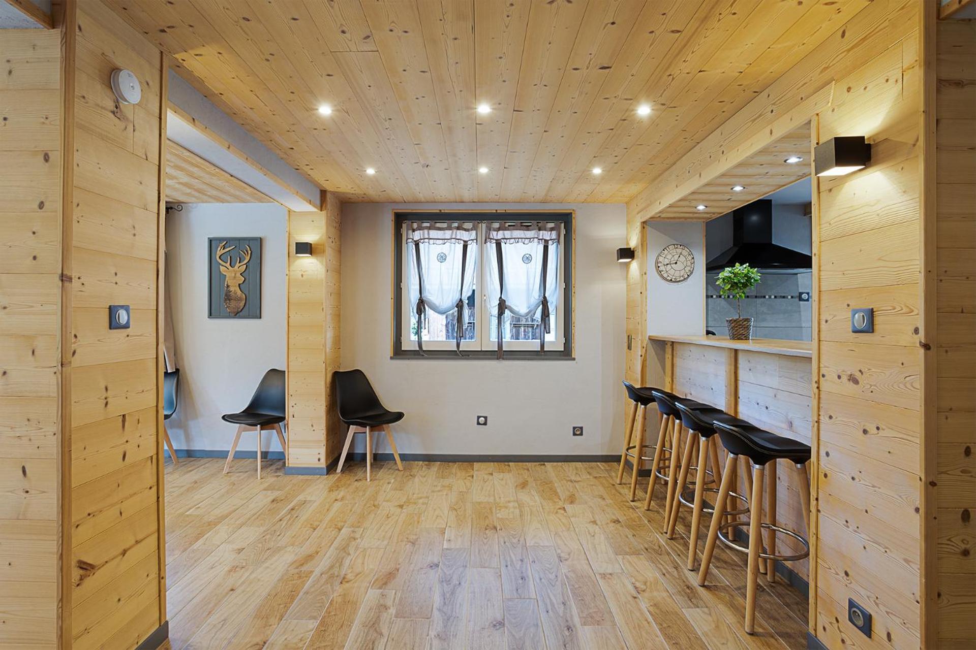 Chalet Les 4 Saisons - Ski, Parking Et Jardin Abondance Eksteriør billede