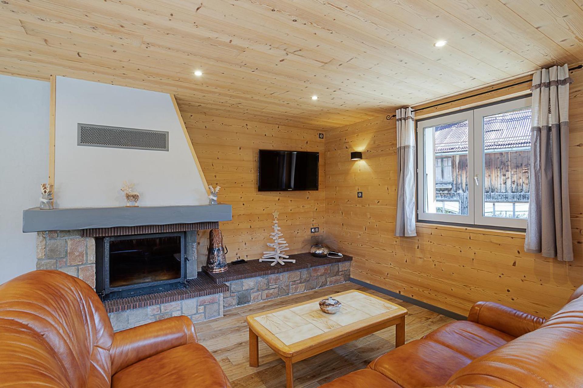 Chalet Les 4 Saisons - Ski, Parking Et Jardin Abondance Eksteriør billede