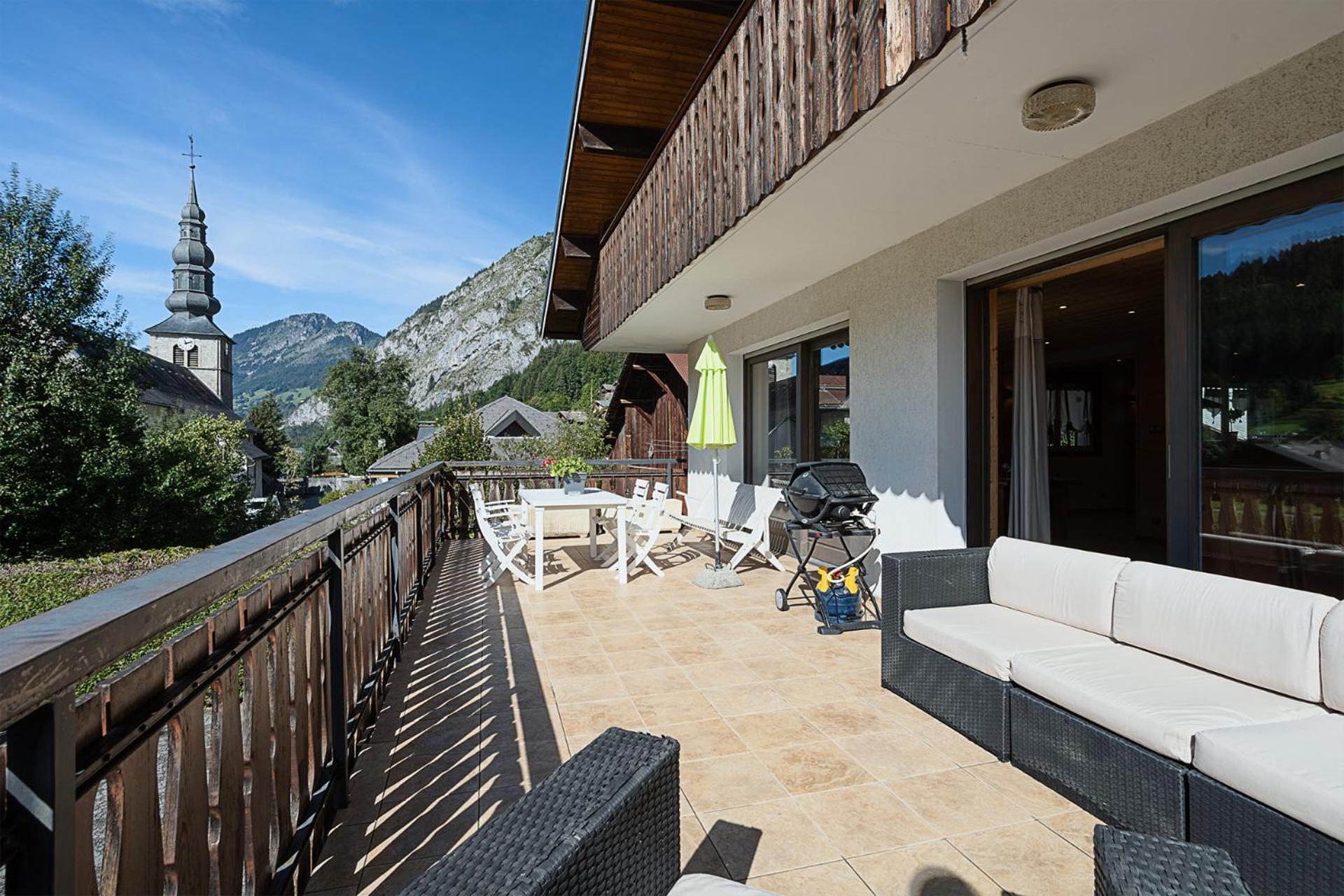 Chalet Les 4 Saisons - Ski, Parking Et Jardin Abondance Eksteriør billede