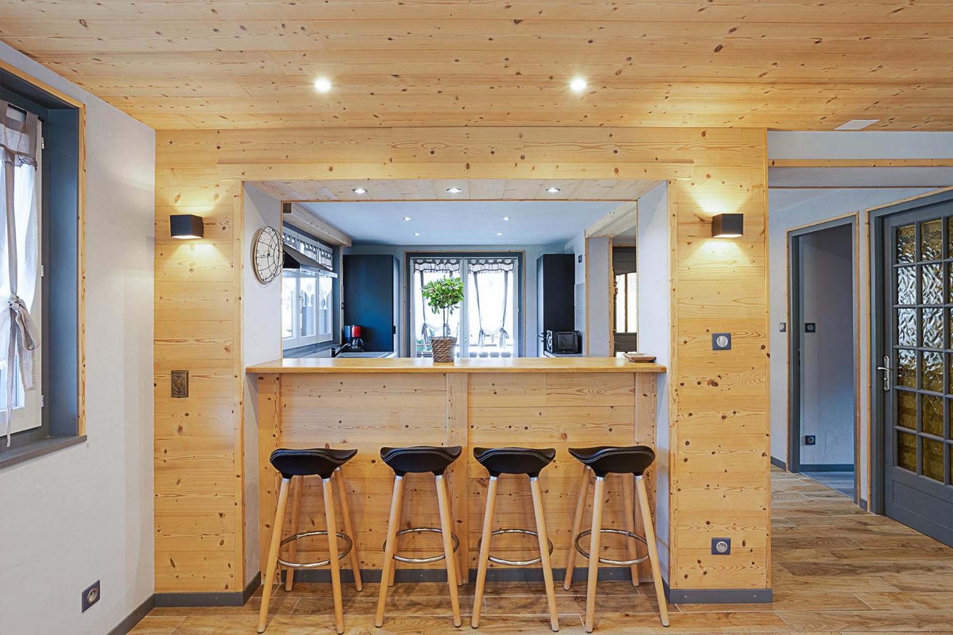 Chalet Les 4 Saisons - Ski, Parking Et Jardin Abondance Eksteriør billede