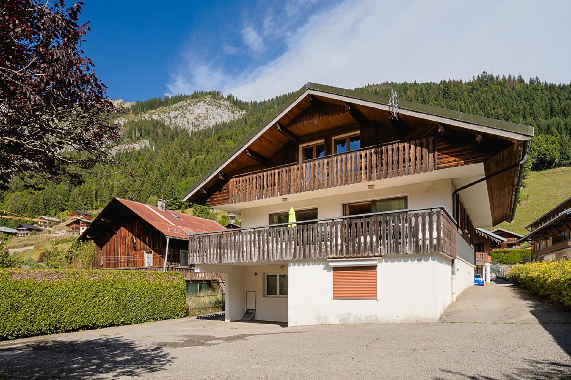 Chalet Les 4 Saisons - Ski, Parking Et Jardin Abondance Eksteriør billede