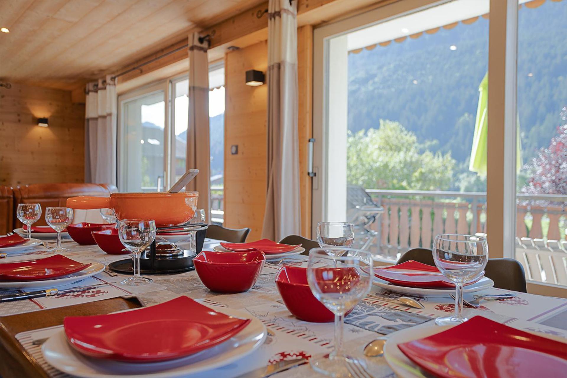 Chalet Les 4 Saisons - Ski, Parking Et Jardin Abondance Eksteriør billede